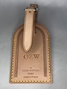 B0047　LOUIS VUITTON / ルイヴィトン　ネームタグ　イニシャル入り　OZW