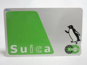 12299◆スイカ Suica【 横向き ペンギン 旧デザイン 】デポのみ 残高無し USED中古