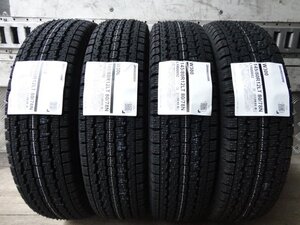 国内正規品 日本製　● ◇ 新品 ブリヂストン W300 145/80R12 80/78N LT 4本 2024年製 ◇ ● BRIDGESTONE スタッドレスタイヤ　軽トラ　4本