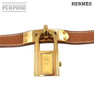 エルメス HERMES ケリーウォッチ ヴィンテージ レディース 腕時計 ゴールド クォーツ ウォッチ カデナ Kelly Watch 90258702