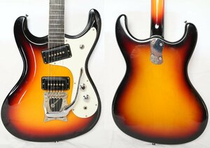 ★Mosrite★1965 VENTURES MODEL SB 黒雲製 MADE IN JAPAN モズライト VIBRAMUTE搭載 HC付★