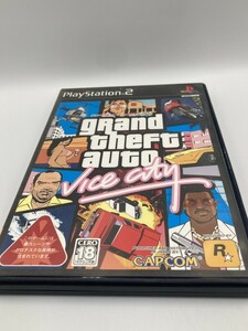 PS2 中古 ゲームソフト「grand theft auto Vice City グランド・セフト・オート・バイスシティ」同梱可能 477202000076