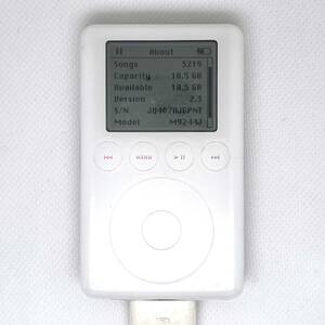 1) 即決価格 Apple iPod 第3世代 3rd Gen A1040 20GB Classic