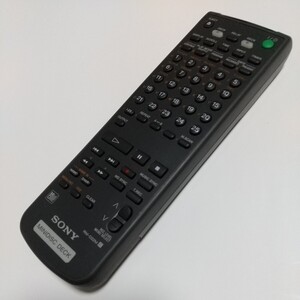 ★☆ SONY MDデッキ MDS-W1 用リモコン RM-D22M ☆★ 24417f