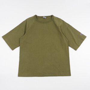 Champion チャンピオン T1011 Tシャツ アメリカ製 オリーブ Size S #27531 送料360円 アメカジ カジュアル Tee