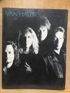 VAN HALEN　　ヴァン・ヘイレン　　　コンサートパンフ　　　　1989年　　　　ウドー音楽事務所