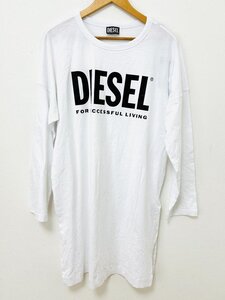 新品タグ付き【送料込】DIESEL　ディーゼル　D-WALKY-ECOLOGO　Tシャツ　【メンズ】LL～　オフホワイト　ブラック　アウトドア　6447530