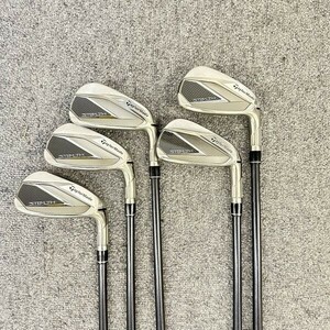 G629-I51-1279 TaylorMade テーラーメイド STEALTH ステルス 6/7/8/9/P アイアンセット TM60 フレックスR メンズ 右利き用 ゴルフクラブ