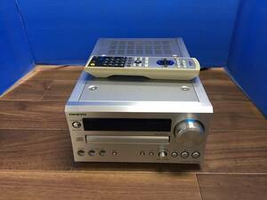 ONKYO オンキョー CDレシーバー CR-D2　純正リモコン付　難あり　現状中古品2672