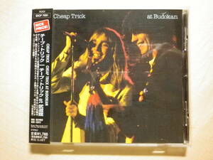 『Cheap Trick/At Budokan(1979)』(リマスター音源,2002年発売,EICP-7051,国内盤帯付,歌詞対訳付,ライブ・アルバム,I Want You To Want Me)