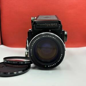 ◆ 【防湿庫保管品】 Mamiya 645 1000S 中判フィルムカメラ ボディ MAMIYA-SEKOR C F1.9 80mm レンズ シャッターOK マミヤ