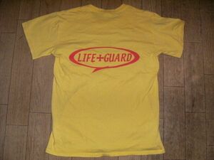 非売品★企業物★ライフガード プール監視員 海監視員 スタッフ★LIFE GUARD Tシャツ★赤十字 救助 パトロール ライフセイバー 水泳