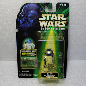 TOMY スターウォーズパワーオブザフォース コムテックベーシックフィギュア R2-D2 with ホログラフィックレイア(STARWARS レイア姫)