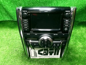 H23年 マークX DBA-GRX130　カーナビ モニター 86100-22253 エアコンスイッチパネル [ZNo:06001923] 3kurudepa= 967