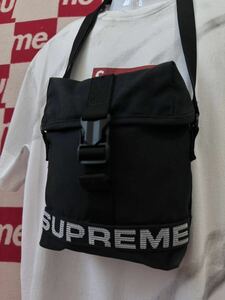 ⑧☆超激レア☆Supreme Field Side Bag ショルダーバッグ ブラック