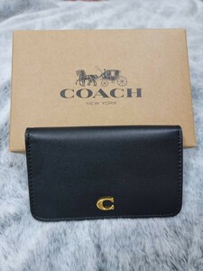 【1スタ】C-688 新品未使用 COACH スリムカードケース ミニウォレット 並行輸入品