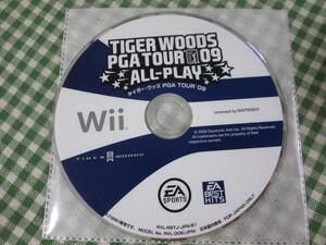 Wiiソフトのみ タイガー・ウッズ PGA TOUR 09 ALL-PLAY