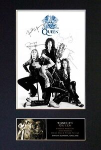 QUEEN クイーン 写真サイン入り