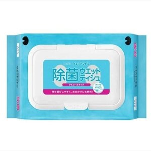 【24個セット】 ネピア ウエットントン 除菌ウェットティシュ アルコールタイプ 無香料 (50枚) ウエットティッシュ