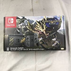 ge146 送料無料！ソフトなし動作品 Nintendo Switch モンスターハンターライズ スペシャルエディション スイッチ 本体 モンハン