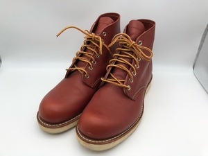 REDWING/レッドウイング 8166 プレーントゥ アイリッシュセッター ブーツ 復刻 四角犬タグ 7.5D/25.5cm【P1411-008】271