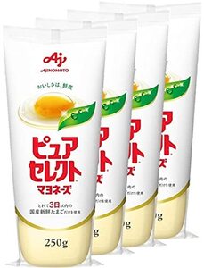 味の素 ピュアセレクトマヨネーズ 250g×4個