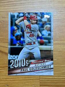 2020 Topps Update ポール・ゴールドシュミット Paul Goldschmidt Decades