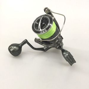 △△ SHIMANO シマノ スピニングリール 22ステラ 4000MHG-K 043955 ブラック 箱、ライン付 目立った傷や汚れなし