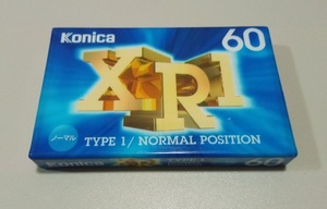 未使用 カセットテープ konica コニカ XR1 60 TYPE1 NORMAL 60分