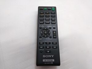 ◇SONY ソニー ホームシアター リモコン RM-ANP107 SA-CT660用 AV SYSTEM 1210-17A〒◇