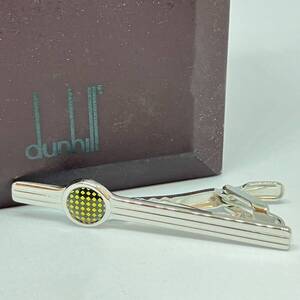 Dunhill ダンヒル ネクタイピン シルバー系 保存箱有