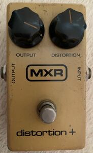 1980年頃 OLD MXR distortion+ / オールド ディストーション 動作確認済 音は出ます