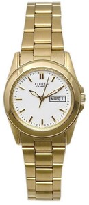 ☆CITIZEN EQ0562-54A CITIZEN LADIES GOLD eq0562-54a シチズン 海外モデル レディース クォーツ ゴールド時計