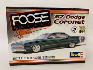 Revell 67 ダッジ コロネット 1/25 レベル＊Hot Rod ホットロッド チャレンジャー MOONEYES ムーンアイズ バラクーダ Mopar モパー