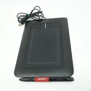 099 Wacom/ワコム Bamboo CTH460 ブラック ペンタブレット Sサイズ USB接続 有線 ※中古