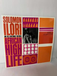 SOLOMON ILORI And His Afro Drum Emsemble AFRICAN HIGH LIFE BLUE NOTE STEREO-84136