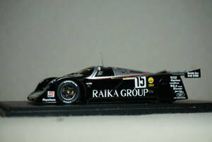 1/43 タバコデカール加工 ルマン spark Porsche 962 C GTI #15 1989 Le Mans 24h ポルシェ 962C GTi ライカ RAIKA CABIN キャビン RLR 