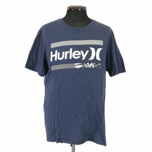 Hurley/ハーレー★半袖Tシャツ【メンズM/navy/ネイビー】Tops/Shirts◆BH684