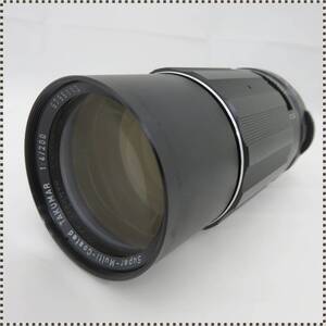 ASAHI PENTAX Super-Multi-Coated TAKUMAR f/4 200mm 111404 【 1円 】