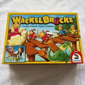 『現状品』Wackel Brucke おんぼろ橋 日本語訳付き ボードゲーム テーブルゲーム ボドゲ B951 【80サイズ】