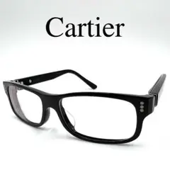 Cartier カルティエ メガネ 眼鏡 度入り フルリム ケース、外箱付き