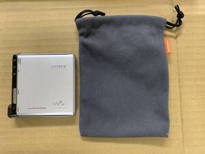 美品　SONY　ソニー　MZ-RH1　WALKMAN　Hi-MD　ウォークマン　MDウォークマン　MDプレーヤー　巾着付き　①