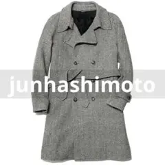 定価10万 junhashimoto WOOL TWEED BELTEDコート3