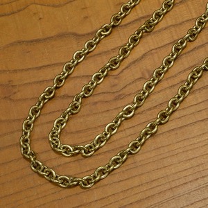アズキチェーン 真鍮製 クラフトパーツ 環サイズ約14×11mm [ 10cm ] 小豆チェーン アクセサリー ネックレス