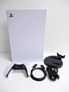 059Z145★【中古/動作品】 PlayStation5 PS5 本体 CFI-1200A 【コントローラー・ケーブル付属】 旧型