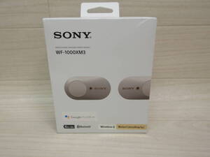 36/Э217★【ジャンク品】SONY［ソニー］ワイヤレスノイズキャンセリングステレオヘッドセット WF-1000XM3★プラチナシルバー