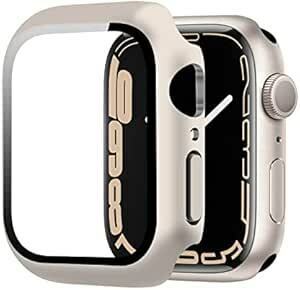 45mm スターライト YOFITAR Apple Watch 用 ケース series9/8/7 45mm アップルウォッ