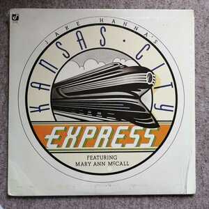 LPレコード　JAKE HANNA　ジェイクハナ / JAKE HANNA`S KANSAS CITY EXPRESS / カンサス・エクスプレス　輸入盤美品　