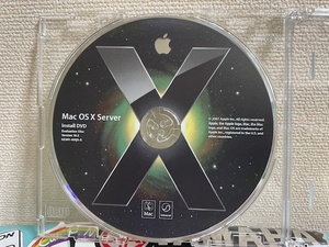 【シリアルナンバー欠品】アップル純正・Mac OSX Server/v,10.5 Install DVD