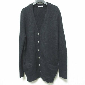 美品 22AW MADISONBLUE マディソンブルー LOOSE BIG V CD MOHAIR モヘアニットカーディガン MB224-8017 XS ブラック ◆